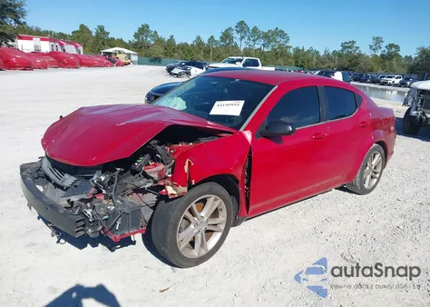 2013 Dodge Avenger Se V6 z USA, uszkodzony, nr VIN 1C3CDZAG6DN506303